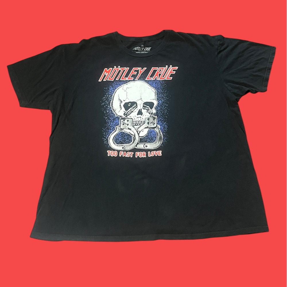 Motley Crue too fast for love shirt-see pics